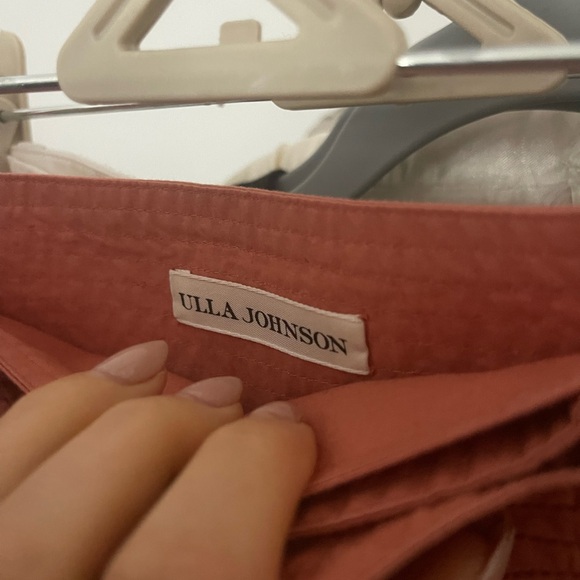 Ulla Johnson Adeline Buckle Cotton Poplin shorts - Picture 4 of 4